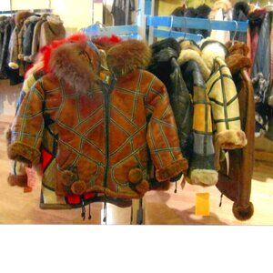 NEW!! Boys  and Girls Sherpa Shearling Mid Length Winter Jacket Coats ALL SIZES.